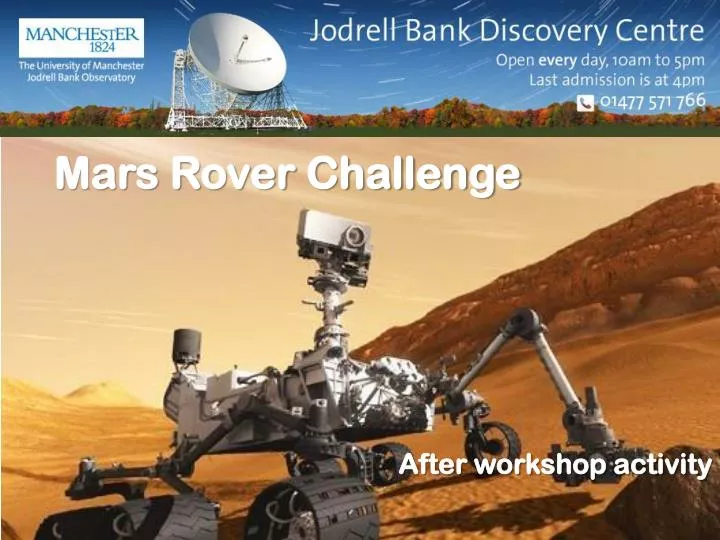 mars rover challenge