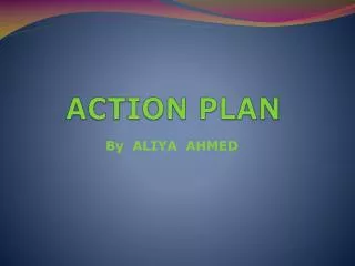 ACTION PLAN