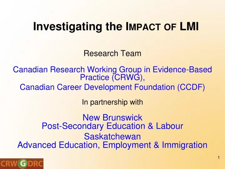 investigating the impact of lmi