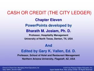 CASH OR CREDIT (THE CITY LEDGER)