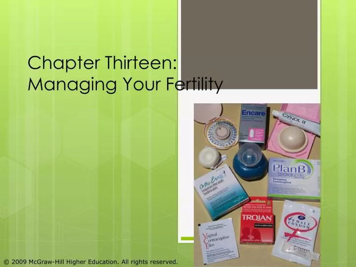 chapter thirteen managing your fertility