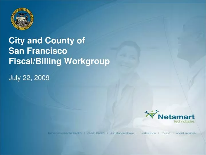 city and county of san francisco fiscal billing workgroup