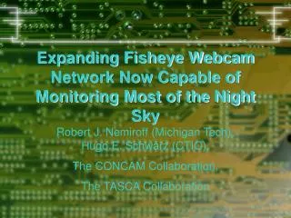 Expanding Fisheye Webcam Network Now Capable of Monitoring Most of the Night Sky