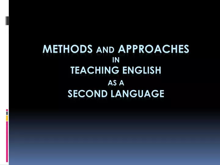 Analysing Language, TeachingEnglish