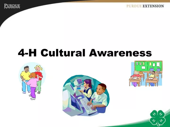 4 h cultural awareness