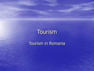 Tourism