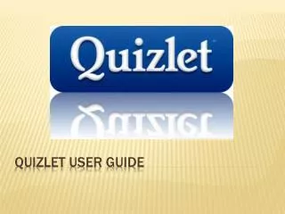Quizlet User guide
