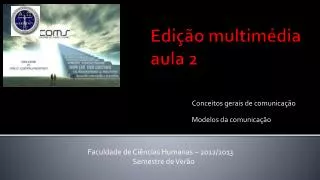 conceitos gerais de comunica o modelos da comunica o