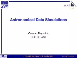 Astronomical Data Simulations