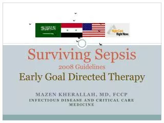 Surviving Sepsis 2008 Guidelines Early Goal Directed Therapy
