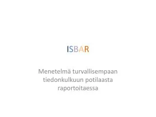 i s b a r