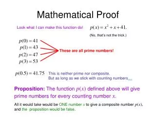 Mathematical Proof