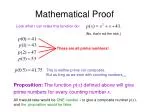 Mathematical Proof - slide 1