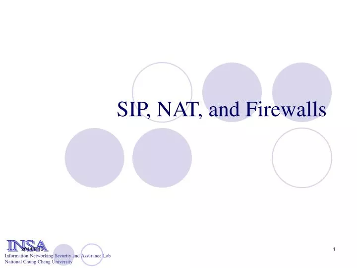 sip nat and firewalls