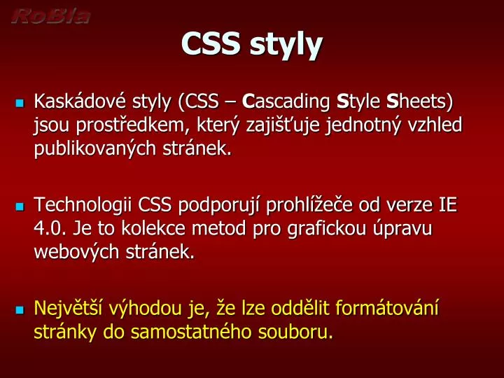 css styly