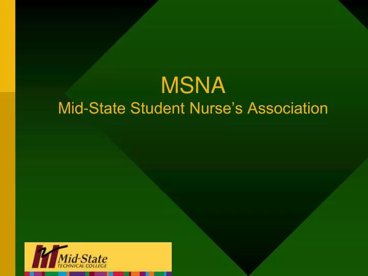 msna mid state student nurse s association
