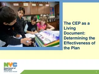 The CEP as a Living Document: Determining the Effectiveness of the Plan