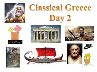 Classical Greece Day 2