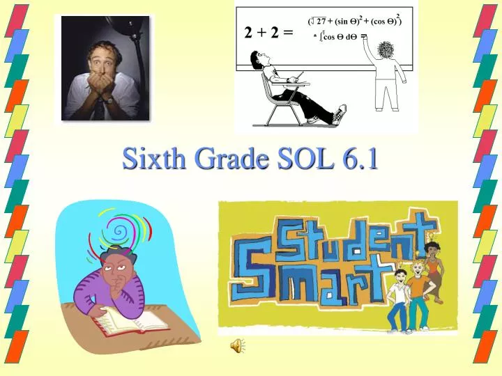 sixth grade sol 6 1