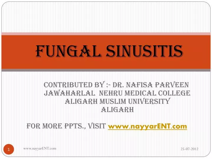 fungal sinusitis