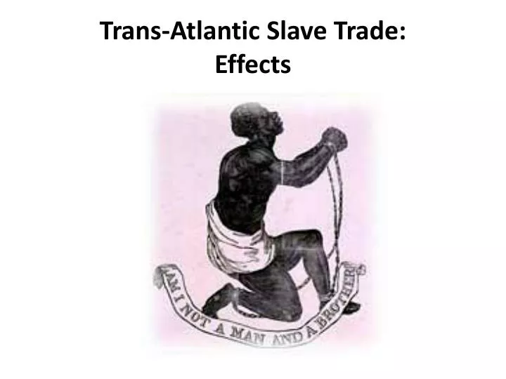 trans atlantic slave trade effects
