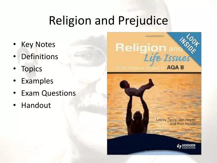 religion and prejudice