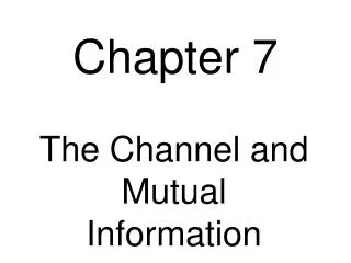 Chapter 7