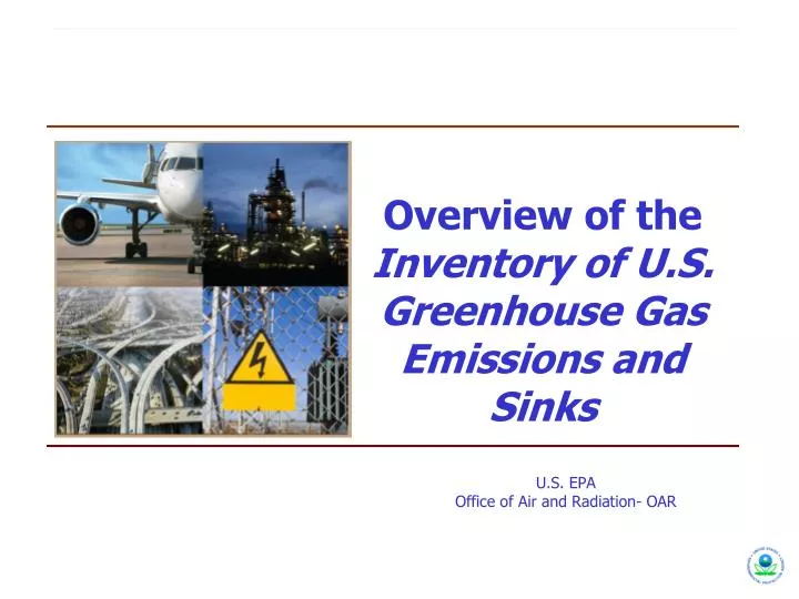 overview of the inventory of u s greenhouse gas emissions and sinks