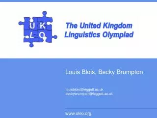 Louis Blois, Becky Brumpton