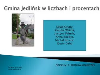 gmina jedli sk w liczbach i procentach