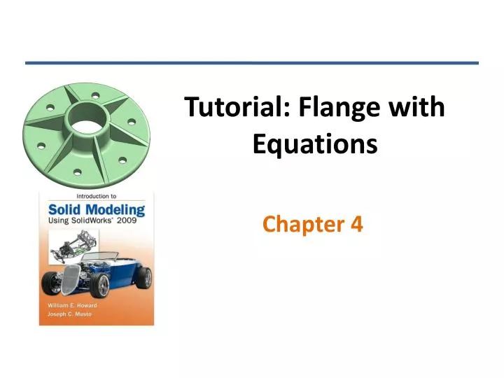 tutorial flange with equations