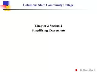 Columbus State Community College