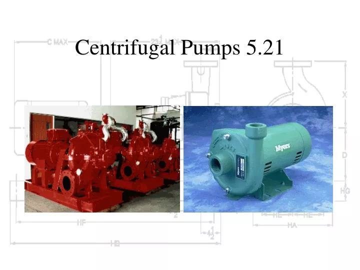 centrifugal pumps 5 21