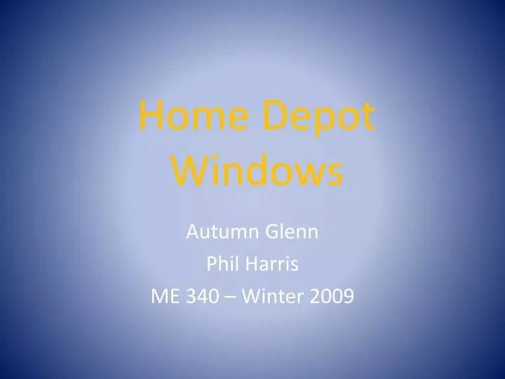 home depot windows