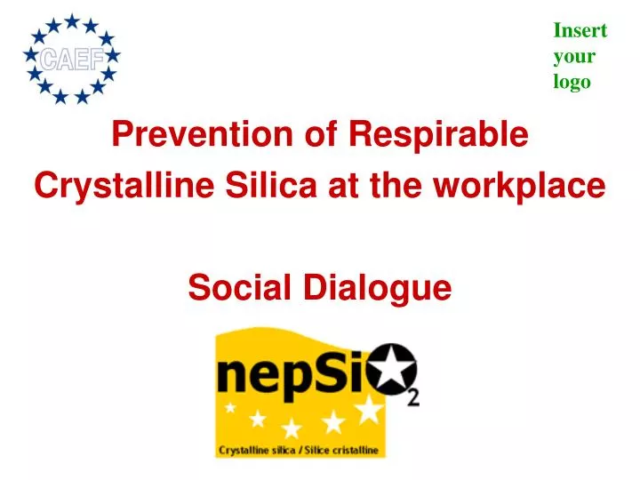 prevention of respirable crystalline silica at the workplace social dialogue