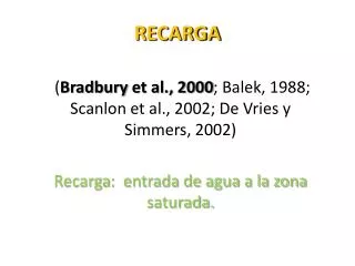 recarga