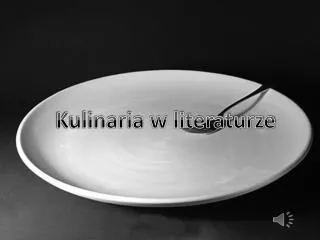 Kulinaria w literaturze