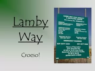 Lamby Way