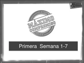 primera semana 1 7