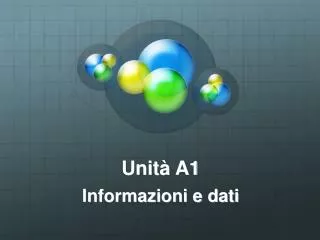 unit a1