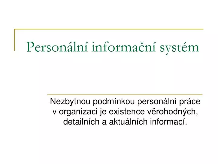 person ln informa n syst m