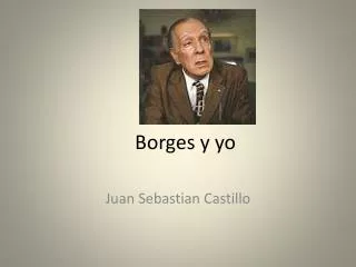borges y yo