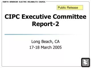 CIPC Executive Committee Report-2