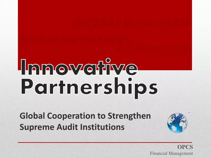innovative partnerships