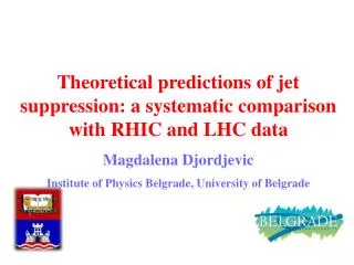 Theoretical predictions of jet suppression: a systematic comparison with RHIC and LHC data