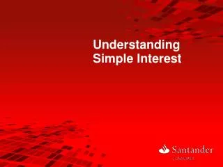 Understanding Simple Interest