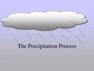 The Precipitation Process