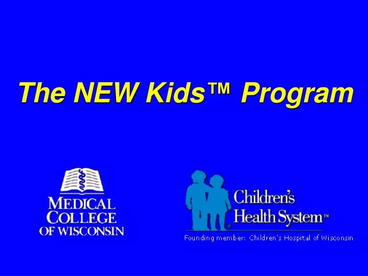 the new kids program