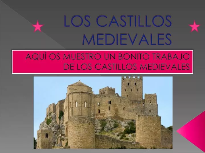 los castillos medievales