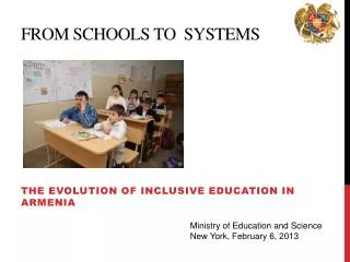 From schools to systems